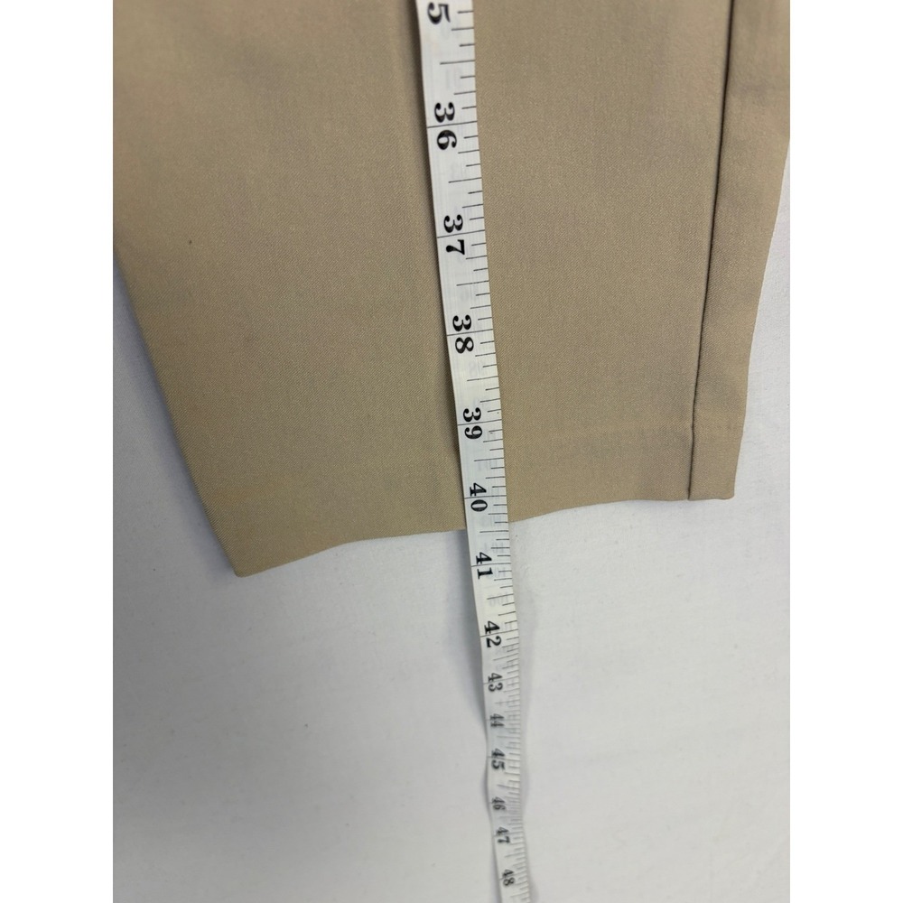 NEW PGA Tour Womens Tummy Control Golf Pants Tan Khaki Pull On Stretch Large - Picture 3 of 9